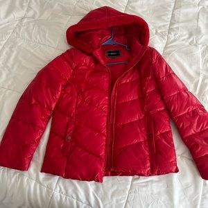 Winter jacket red color , from BNCI size large